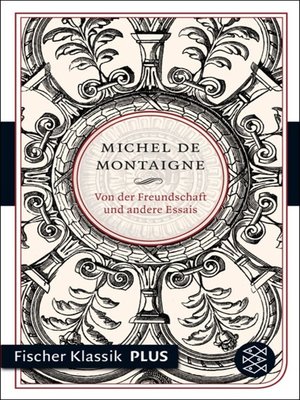 cover image of Von der Freundschaft und andere Essais